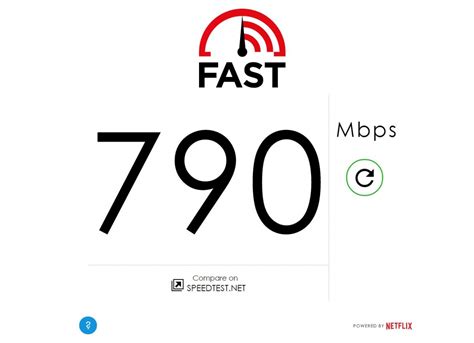 internet speed test netflix